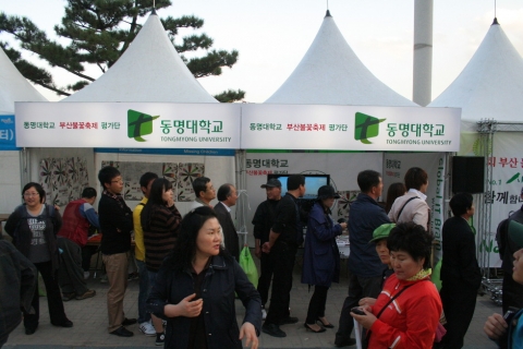불꽃축제평가단의 지난해 활동장면1