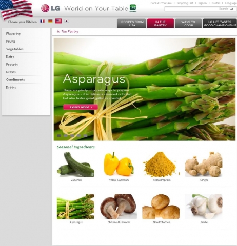 LG to showcase ‘kitchens around the world’