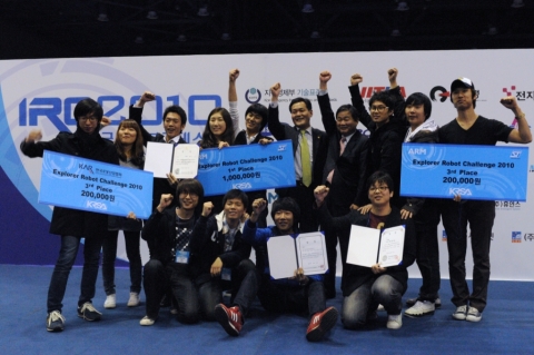 ST마이크로일렉트로닉스와 ARM, 탐사로봇 경진대회 성료