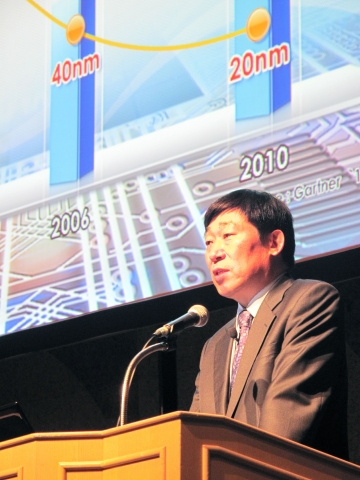 삼성전자 장원기 사장 FPD 2010에서 기조연설