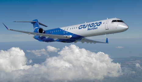Bombardier CRJ1000 NextGen 항공기
