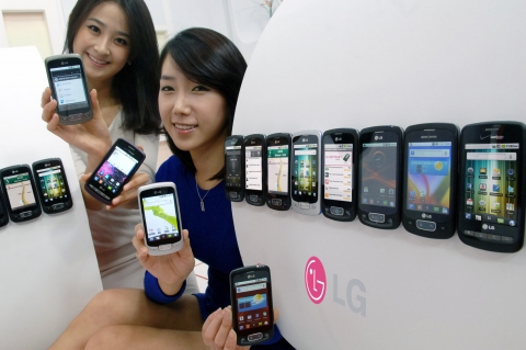 LG ‘옵티머스원’, 글로벌 100만대 돌파