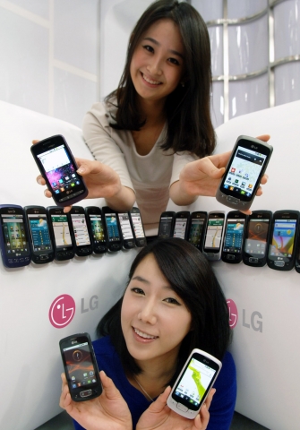 LG ‘옵티머스원’, 글로벌 100만대 돌파