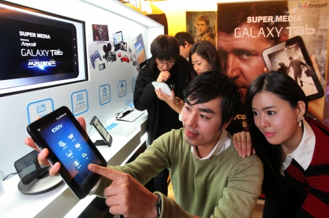 삼성 ‘갤럭시 탭’, CGV로 고객 만나러 갑니다