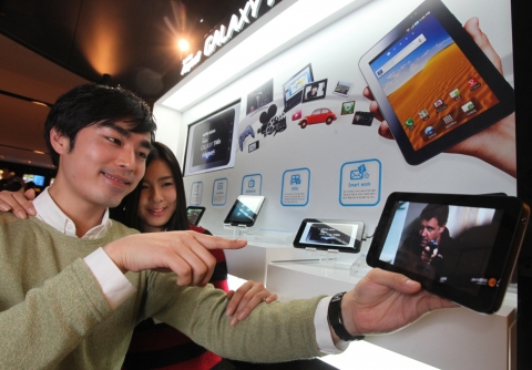 삼성 ‘갤럭시 탭’, CGV로 고객 만나러 갑니다