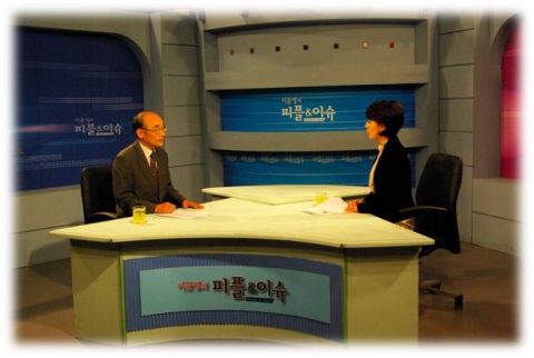 한국보건복지인력개발원 이상용 원장,  청주방송 대담프로 출연