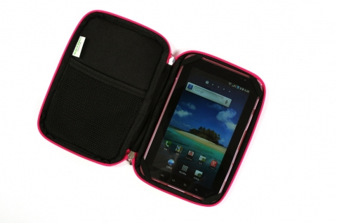 충격방지 더블폼소재, 주변기기수납공간 포켓