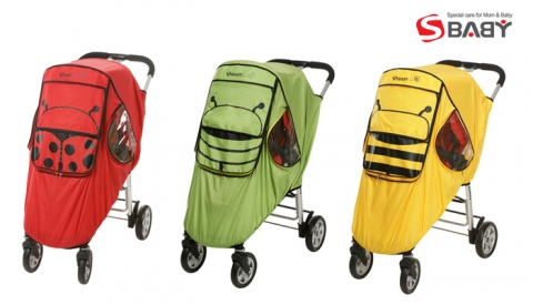 에스베이비, 4계절 유모차 안전커버 ‘벅스’ 출시