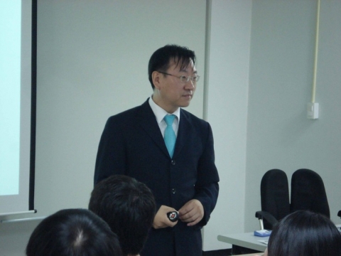 박영만 마케팅홍보연구소장 강의 모습