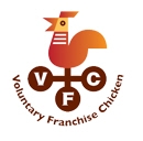 국내최초 볼룬터리 프랜차이즈 치킨 VFC 로고
