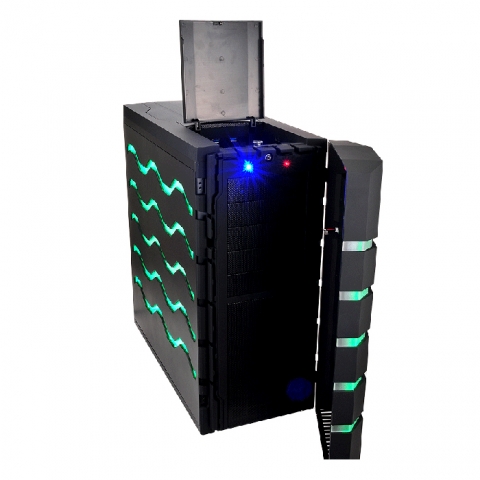 비트피닉스 콜로서스 베놈 에디션 전면 오픈 케이스