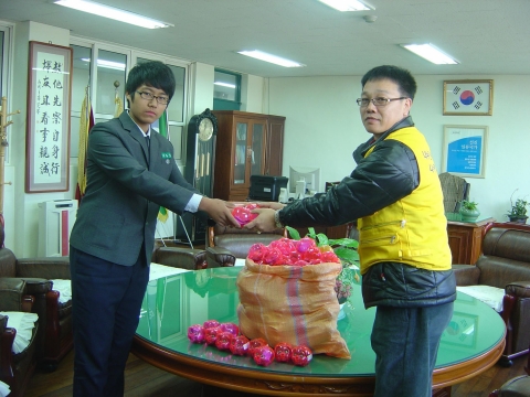 대전문지중학교, 굿프랜드지역아동센터 ‘사랑더하기 희망나눔 캠페인’에 참여 사랑 실천