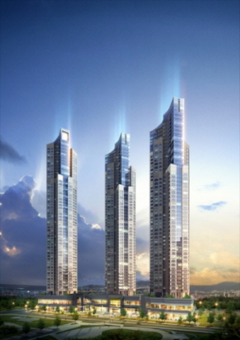 인천 논현 에코메트로 3차 더 타워 조감도