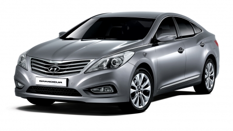 신형 그랜저 전측면