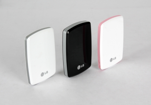 LG전자, 2.5인치 외장하드 ‘XD8 Waffle’ 출시