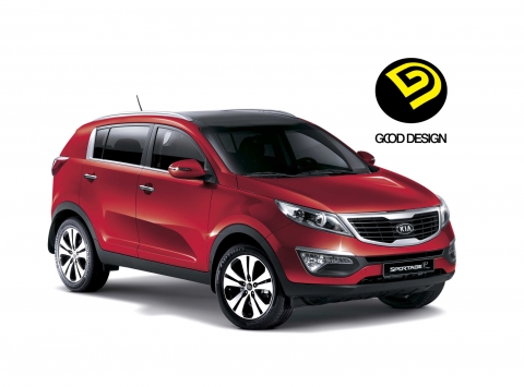 기아자동차㈜는 『K5』와 『스포티지R』이 대한민국 최고 권위의 「2010 우수디자인(GD, Good Design)상」에서 「K5」는 ‘국무총리상’과 ‘온라인 소비자 선정 GD대상’