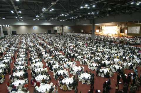 2009년 6월 방한한 Herbalife 인센티브 단체(일산 킨텍스)