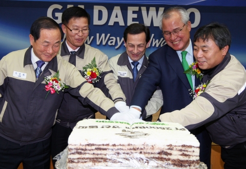 GM DAEWOO, 파워트레인 2,500만대 누적생산 달성