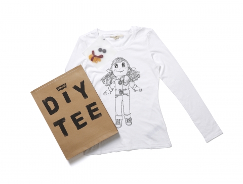 리바이스 DIY 여성용 티셔츠(4만원대)