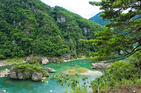 은상(조월제)동강의 비경 어라연
