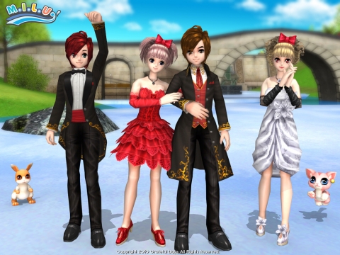 &#039;미루&#039; 크리스마스 캠페인 제 2탄의 파티 의상