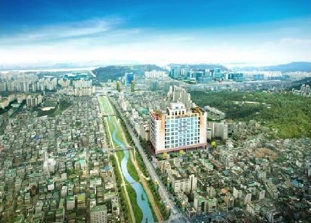 증산역 도시형생활주택 디오반 조감도