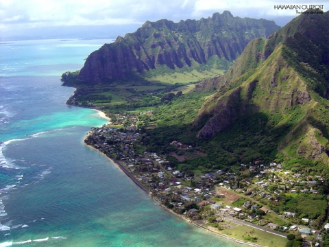 쿠할로아목장전경