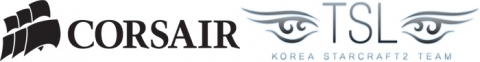 커세어사와 TSL 게임단의 공식 로고