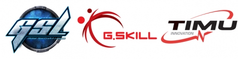 GSL, G.SKILL, TIMU 의 공식로고