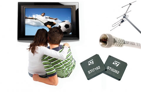 STMicroelectronics Unveils Next-Generation ICs for Feature-Rich Price-Competitive Set-Top Boxes