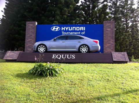 현대차, 美 PGA 시즌 개막전 공식 후원