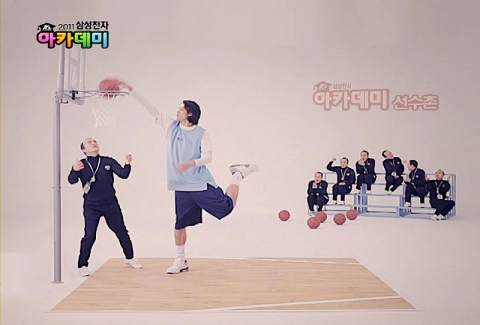 삼성썬더스 이승준, 삼성전자 아카데미 광고촬영 이색 영상에 팬들 열광