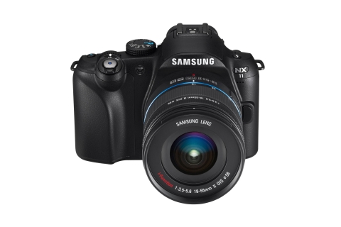 삼성전자, 미러리스 카메라 신제품 NX11 출시