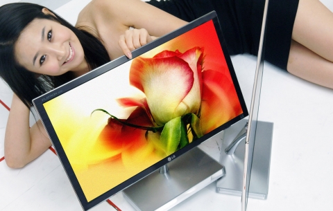 LG전자, 세계최소 두께 LED LCD 모니터 출시