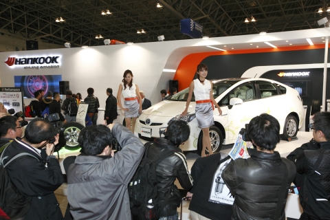 한국타이어, ‘2011 동경 오토살롱’에서 차세대 친환경·고성능 타이어 선보여