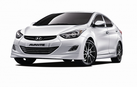 현대자동차 아반떼 ‘TUIX’ 장착사진