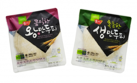 풀무원, 얼리지 않아 촉촉한 ‘생가득 생만두피’ 출시