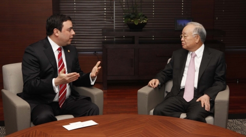 대한상의 손경식 회장, 주한온두라스 대사와 경제협력 증진 방안 논의