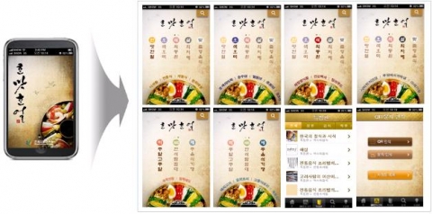 한국식품연구원의 전문식품정보를 제공하는'한맛한얼' 앱