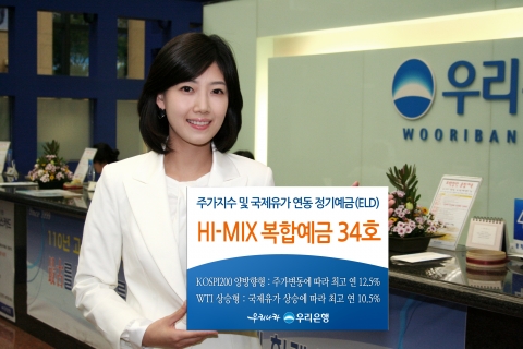 우리은행, ‘하이-믹스 복합예금 34호’ 판매