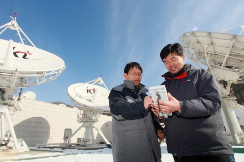 KT위성 ‘olleh 1호’, HD·3D 상용서비스 개시