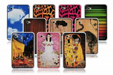 태블릿PC 갤럭시 탭(Galaxy Tab)을 위한 '명화젤리케이스'