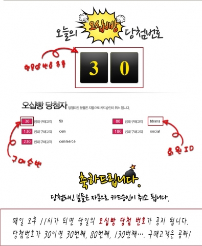 기부데이트 당첨자