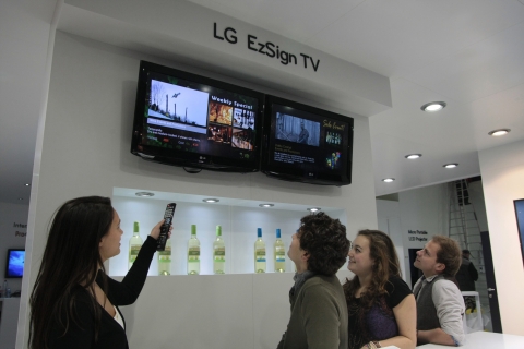 LG TO UNVEIL ADVANCED SIGNAGE SOLUTION AT ISE 2011