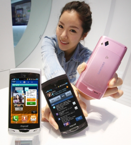 바다 플랫폼을 탑재한 삼성전자 스마트폰 &#038;#038;#039;웨이브 2(Wave Ⅱ, SHW-M210S)&#038;#038;#039;