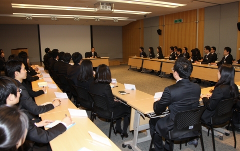 삼양그룹 김윤 회장, 신입사원들과 ‘CEO와의 대화’ 시간 가져