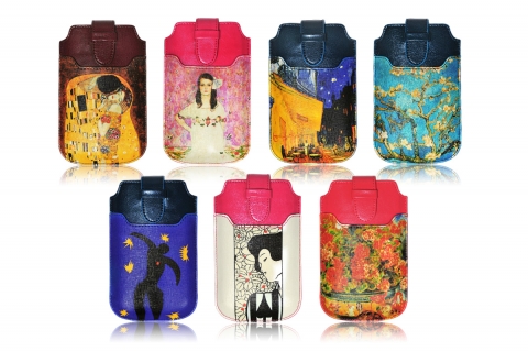 스마트폰명화가죽케이스