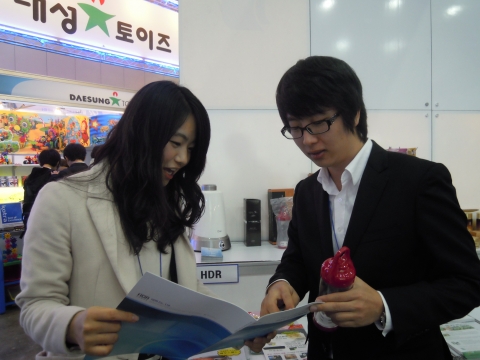 동명대학교 김희철군의 한국시스템 체험장면