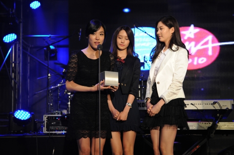 전년도 수상자 소녀시대