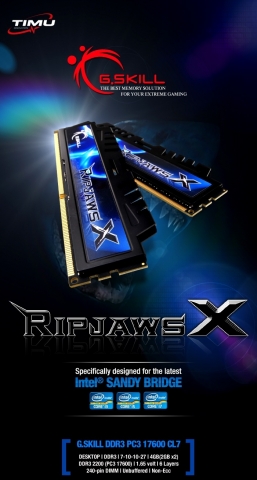 G.SKILL RIPJAWS XH 상품정보 메인컷